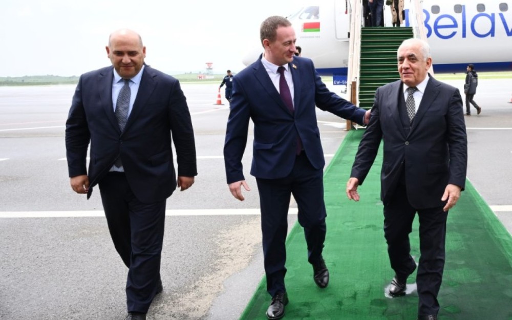 Belarusun Baş naziri və Əli Əsədov Füzulidə -FOTOLAR (YENİLƏNİB)